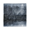 thumbnail image 1 of Nature Head Scarf, Night Woodland by the Lake, Head Wrap, 3 Sizes, by Ambesonne, 1 of 2