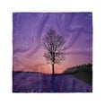 thumbnail image 1 of Nature Head Scarf, Oak Sunset Winter Time, Head Wrap, 3 Sizes, by Ambesonne, 1 of 2