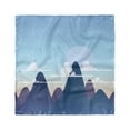 thumbnail image 1 of Nature Head Scarf, Pastel Mountains and Clouds, Head Wrap, 3 Sizes, by Ambesonne, 1 of 2