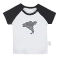 thumbnail image 1 of Nature Hurricane Pattern T shirt For Baby, Newborn Babies T-shirts, Infant Tops, 0-24M Kids Graphic Tees Clothing (Short Black Raglan T-shirt, 18-24 Months), 1 of 4