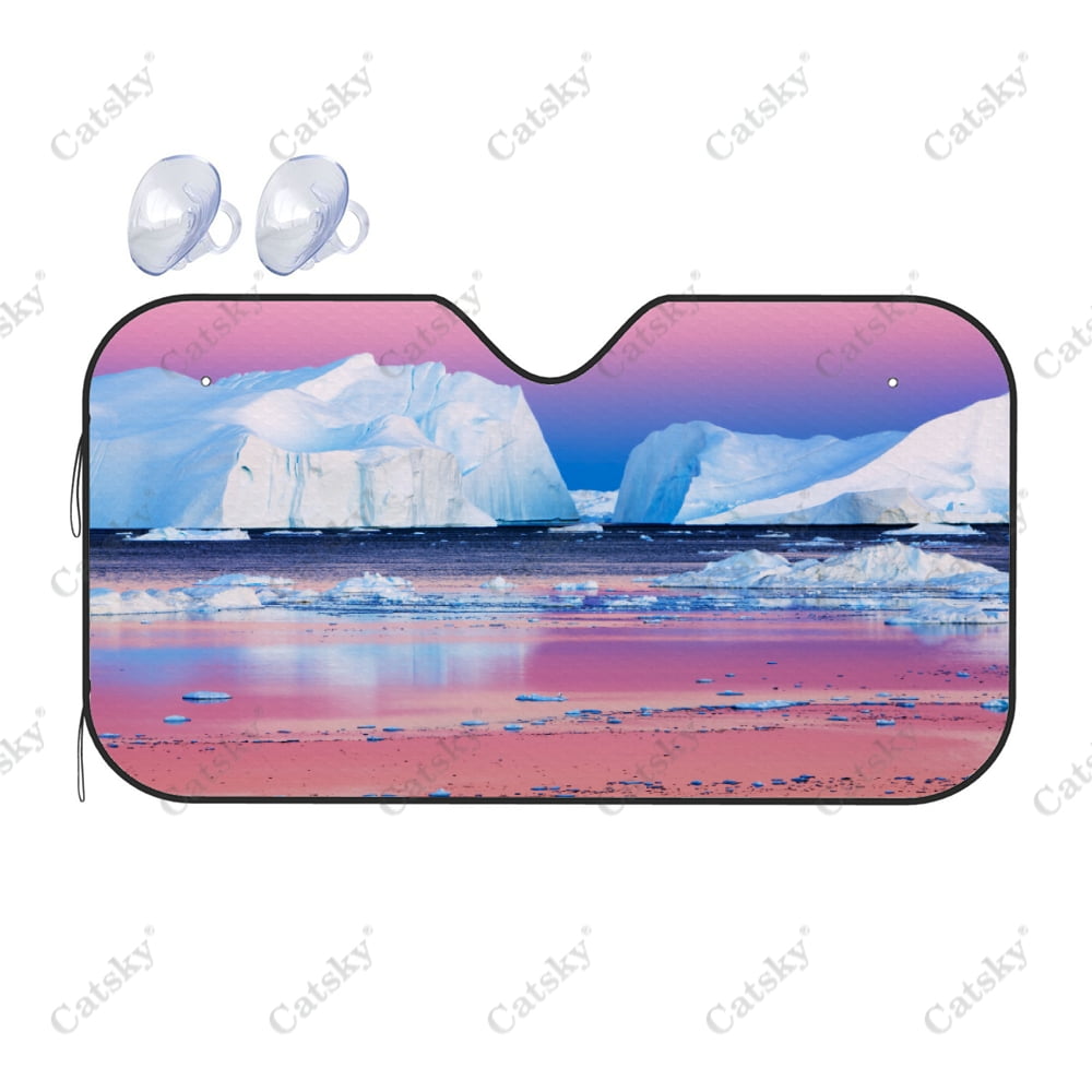 Nature Iceberg Auto Windshield Sun Shade Car Front Window Visor Vehicle