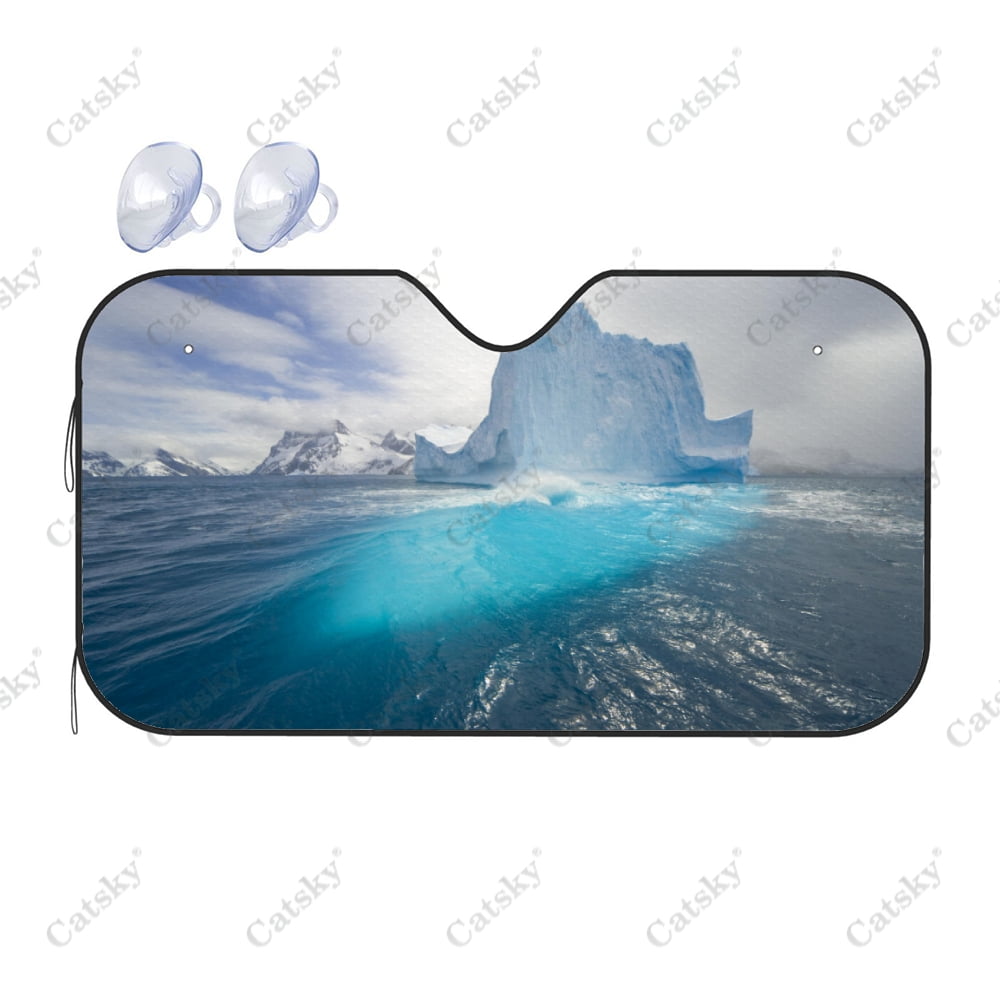 Nature Iceberg Auto Windshield Sun Shade Car Front Window Visor Vehicle