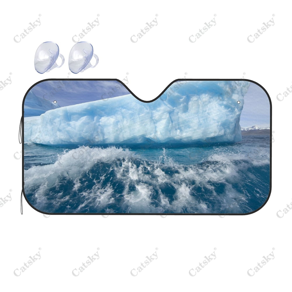 Nature Iceberg Auto Windshield Sun Shade Car Front Window Visor Vehicle