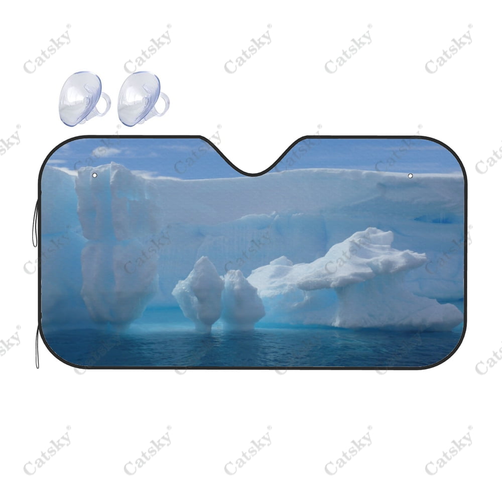 Nature Iceberg Auto Windshield Sun Shade Car Front Window Visor Vehicle