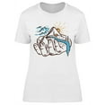 thumbnail image 1 of Nature In A Hand T-Shirt Women -Image by Shutterstock, Female Medium, 1 of 2