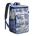 thumbnail image 1 of Nature Inspired Aesthetic Floral Retro Insulated Cooler Bag - 20L Soft Cooler with Padded Straps, 1 of 6