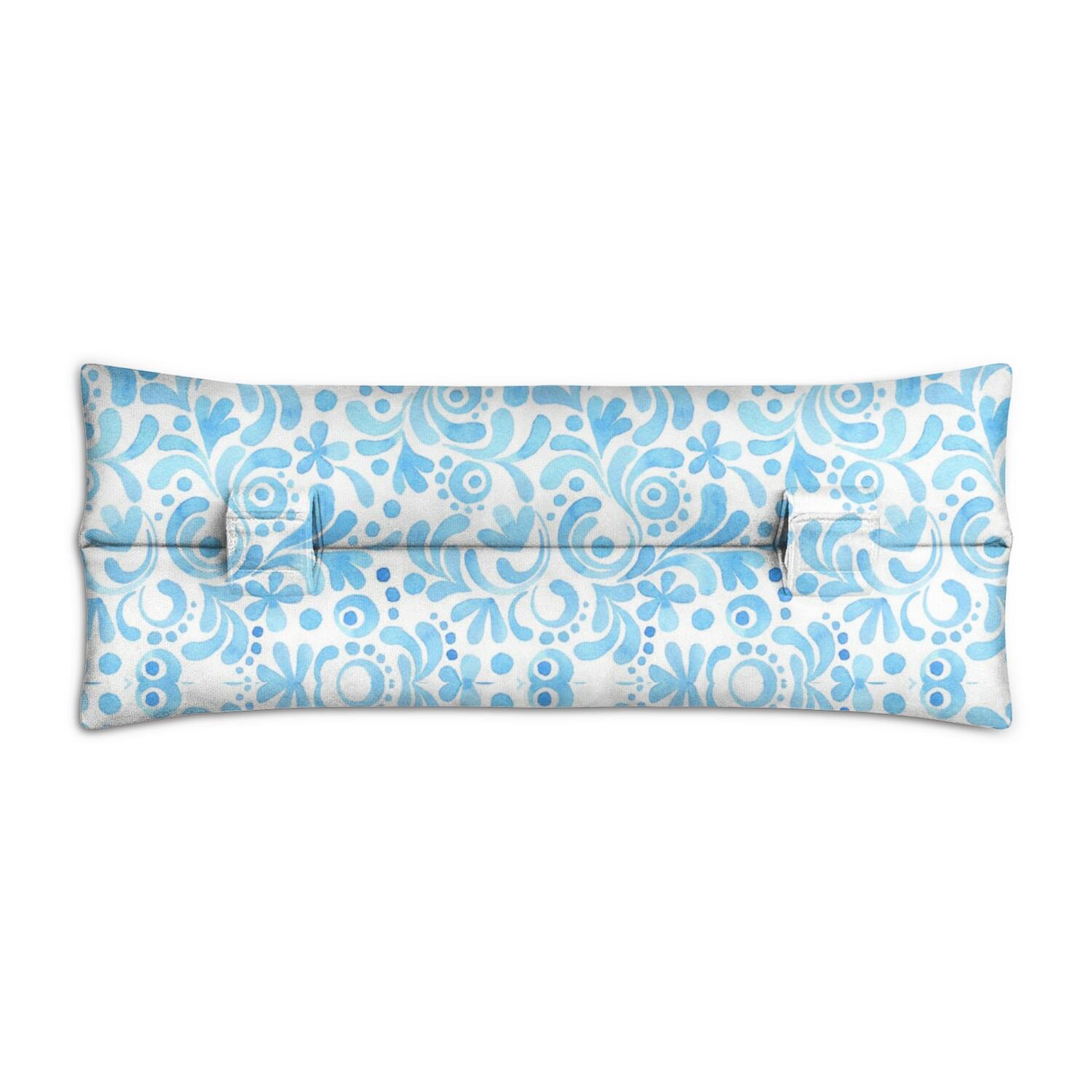 Nature Inspired Mastectomy Car Pillow - Floral Seatbelt Cushion for Post Surgical Protection