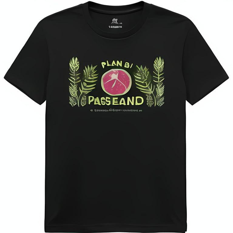 Nature Inspired Outdoor Brand Logo Black T Shirt Vibrant Colors Simple Yet Powerful Design Walmart