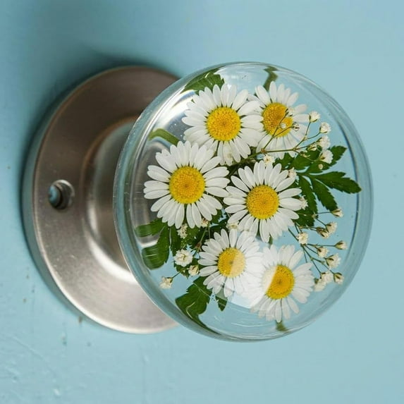 Nature-Inspired Transparent Doorknob Unique Decorative Door Handle, 2025 Animals Doorknob Design, Crystal Glass Knob for Interior Doors, Animal Protector Nature-Inspired Artistic Doorknob for Bedroom