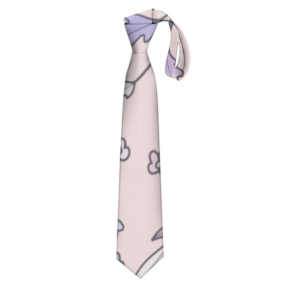Nature-Inspired Wildflower Tie & Skinny Tie Collection: Versatile for Outdoor Events, Stylish and Comfortable