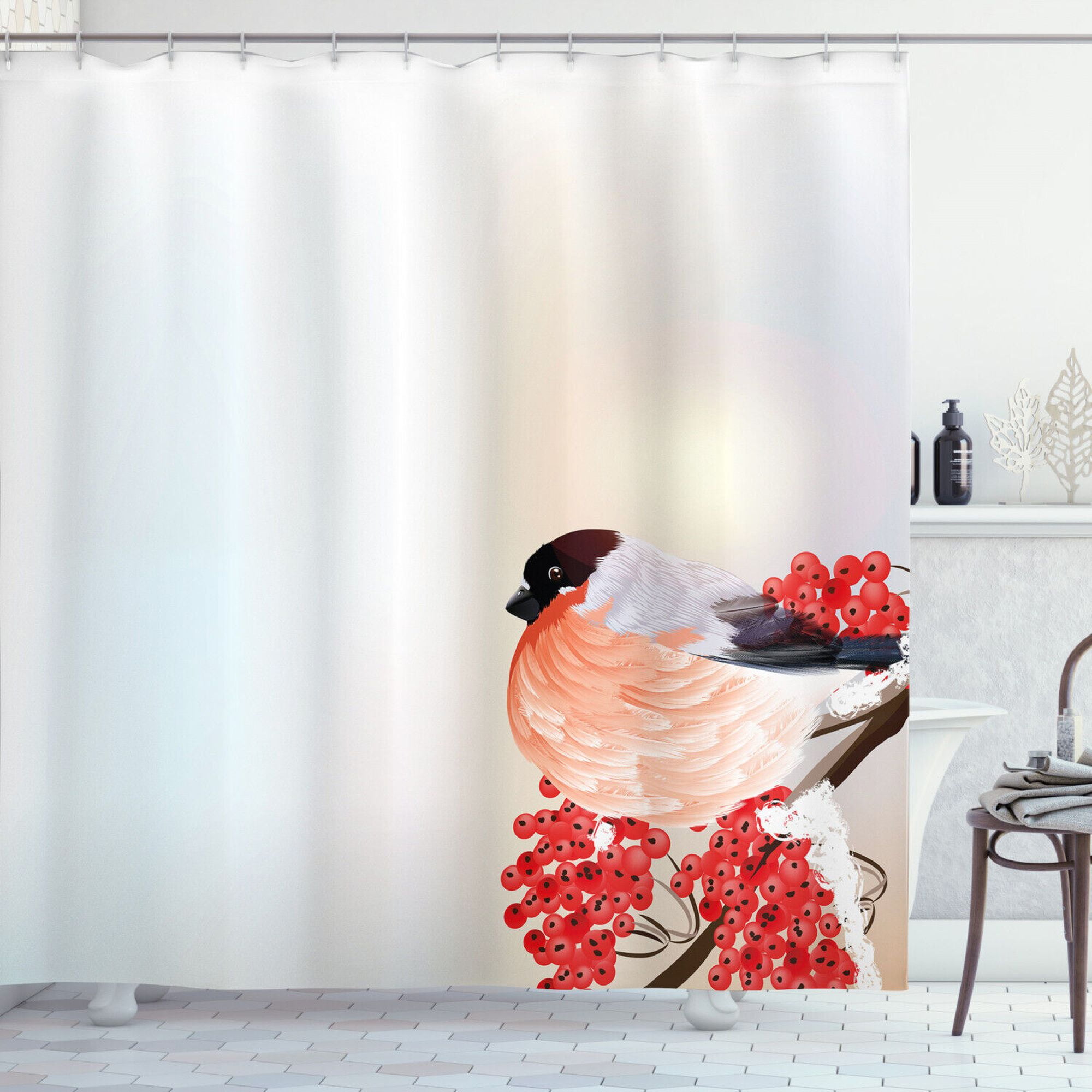 NatureInspired Woodland Retreat Shower Curtain Transform Your