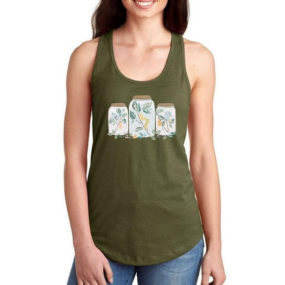 Nature Jar A Racerback Tank Women -June Erica Vess Designs, Female Small