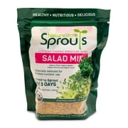 Nature Jims Sprouts Sprout Mix MVR1&nbsp;- Organic Mix for Growing - Non-GMO Microgreen Seeds - Healthy Broccoli, Alfalfa, Radish, Clover Sprouting Seeds Variety Blend - Microgreens Growing 1lb