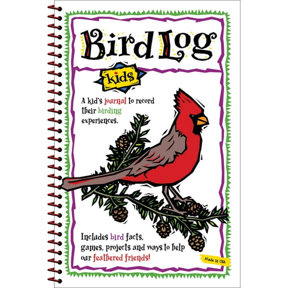 Nature Journals Bird Log Kids, (Hardcover)