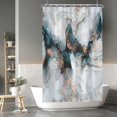 thumbnail image 1 of Nature Landscape Shower Curtain Summer Forest River Jungle Waterfall Lake Window Scenery Shower Curtains Decorative for Bathroom Waterproof Fabric Shower Curtain with Hooks 48x72 Inches, 1 of 6