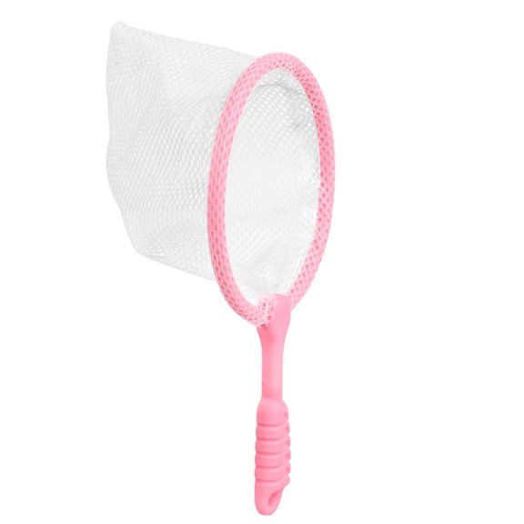 Nature Learning Plastic Fishing Net for Outdoor Use, Kids Portable Bug & Butterfly Catcher Net, Compact Play Equipment for Beach and Backyard Games