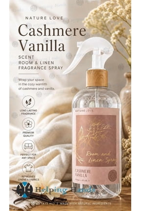 Cashmere Vanilla Scent Room & Linen Fragrance Spray 16 oz