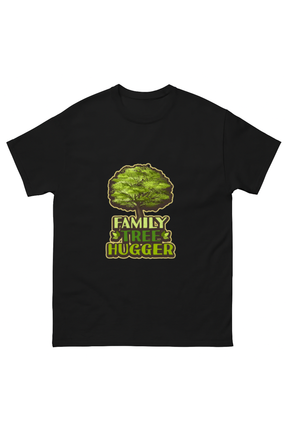 Nature Lover Family Tree Hugger Ecology Earth Day Art Unisex T-Shirt, for men & women, up to size 5XL