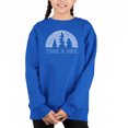 thumbnail image 1 of Nature Lover - Girl's Word Art Crewneck Sweatshirt, 1 of 3