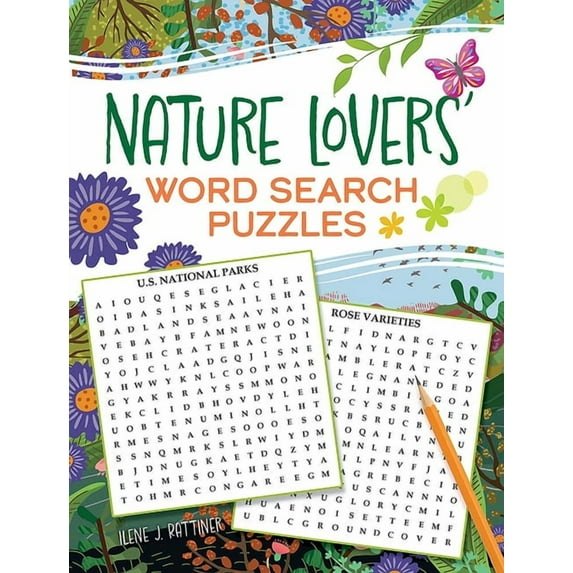 Dover Brain Games & Puzzles Nature Lovers' Word Search Puzzles, (Paperback)