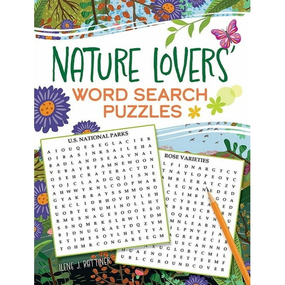Dover Brain Games & Puzzles Nature Lovers' Word Search Puzzles, (Paperback)