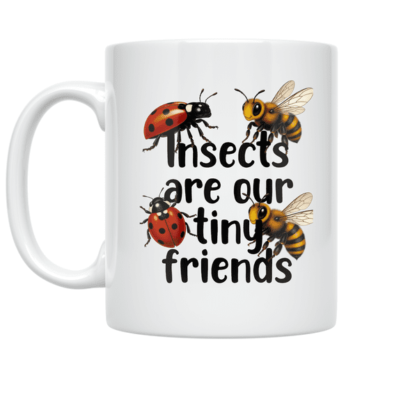 Nature Macro Design - Insect Lover - 11 oz Ceramic Coffee Mug