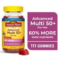 thumbnail interactive-video image 1 of Nature Made Advanced Multivitamin Gummies 50+ for Her, Multivitamin for Women, 111 Count, 1 of 12