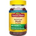 thumbnail image 1 of Nature Made Advanced Multivitamin Gummies for Adults with Magnesium Citrate, Calcium & All 8 B Vitamins, Daily Nutritional Support, 90 Gummies, 30 Day Supply, 1 of 5