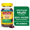 thumbnail image 1 of Nature Made Advanced Multivitamin Gummies with Magnesium, Calcium & B Vitamins, 90 Count, 1 of 9