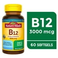 thumbnail image 1 of Nature Made Extra Strength Vitamin B12 3000 mcg Softgels, Energy Metabolism Support, 60 Ct, 1 of 10