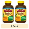 2 Pack Nature Made Calcium Magnesium Zinc With Vitamin D3 300 Tablets