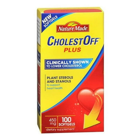 Nature Made Cholest Off Plus 450 Mg Softgels - 100 Ea 3 Pack