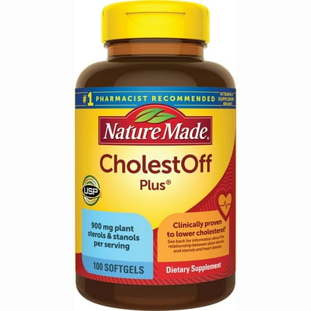 Nature Made Cholestoff Plus 900 mg 100 Sgels