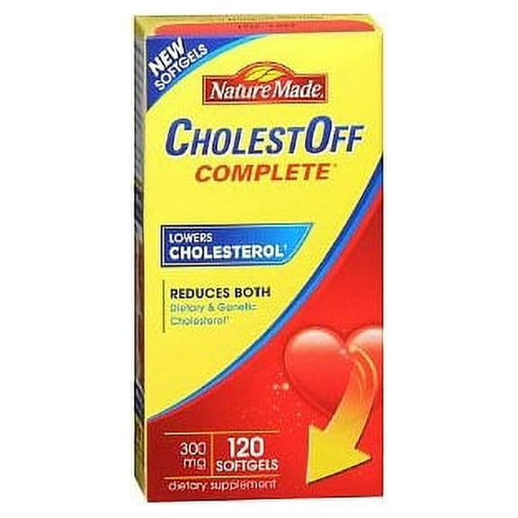 Nature Made Cholestoff Complete Softgels - 120 Ea, 2 Pack