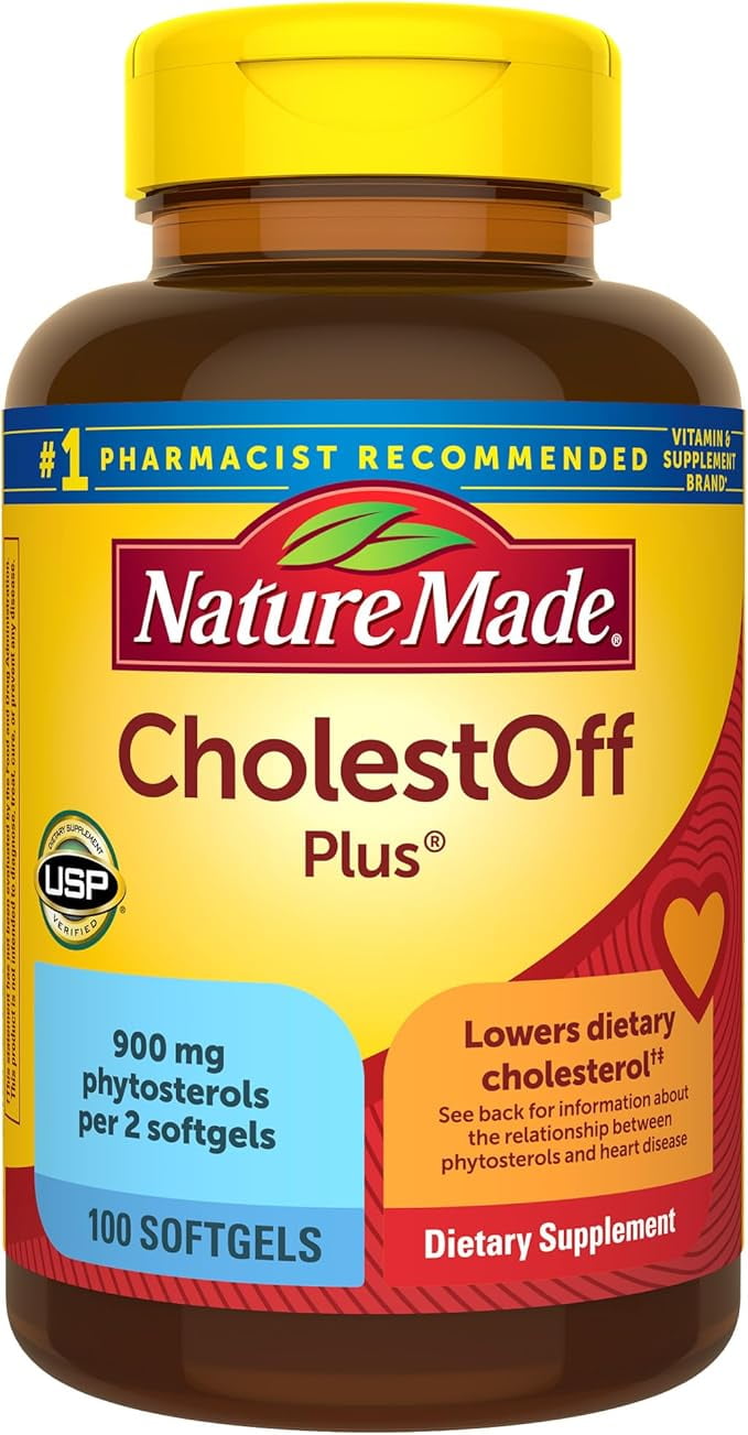 Nature Made CholestOff Plus Softgels, 100 Count