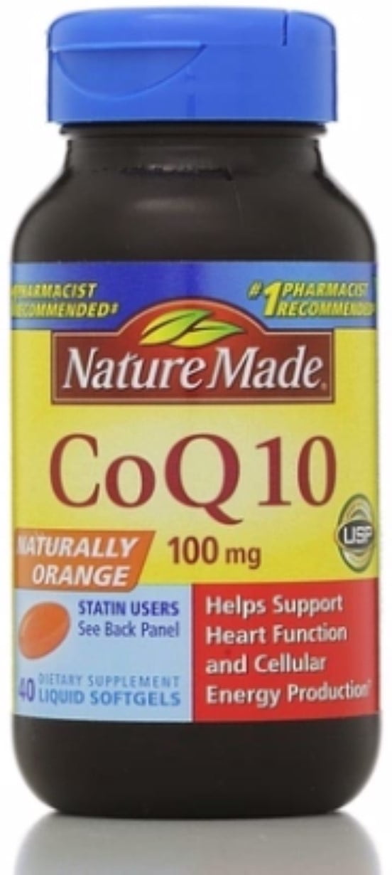 Nature Made CoQ10 100 mg Softgels 40 ea (Pack of 4)