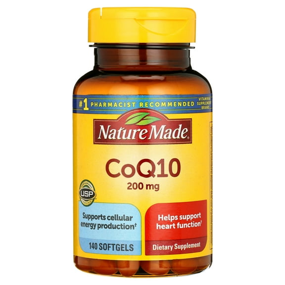 Nature Made CoQ10 200 mg. 140 Softgels
