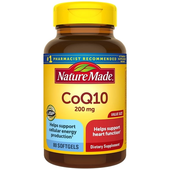 Nature Made CoQ10 -- 200 mg - 80 Softgels