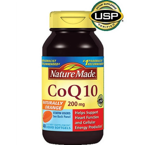 Nature Made CoQ10 200 mg Softgels, 140 Ct