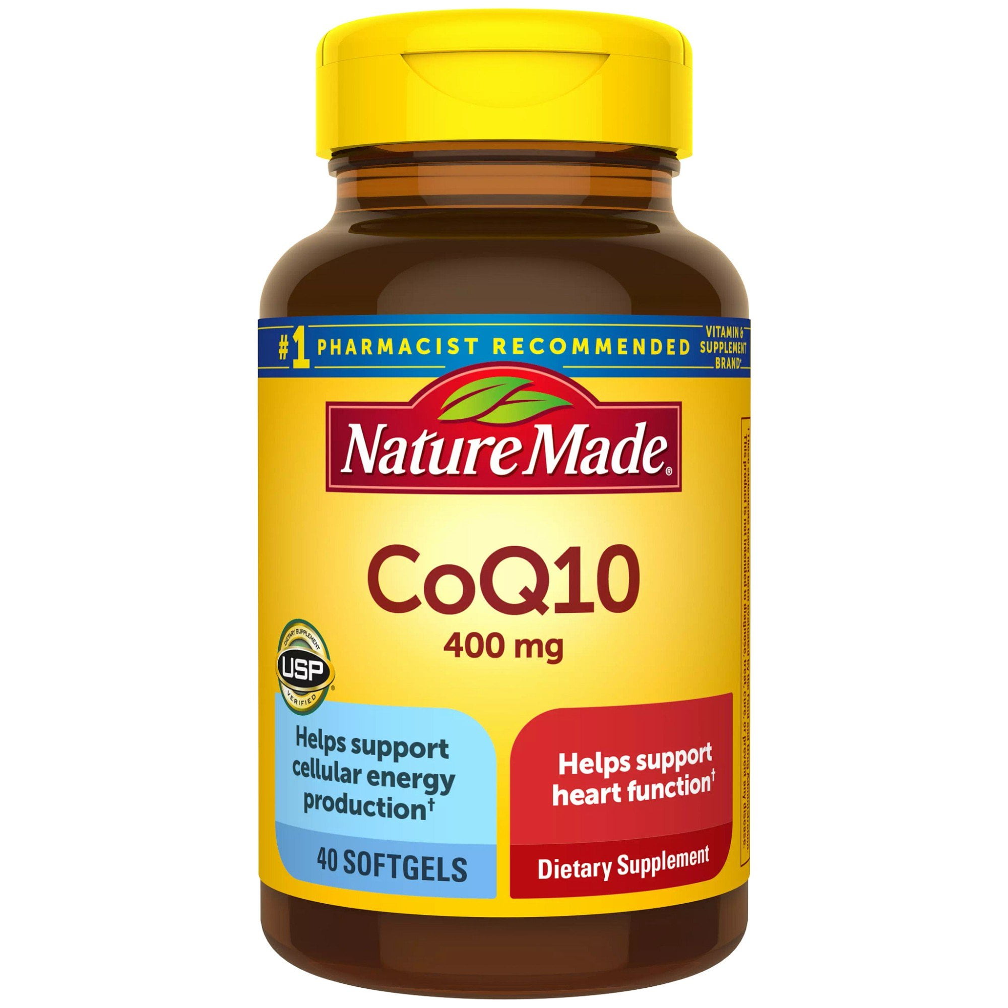 Nature Made CoQ10 400 mg Softgels, 40 Count