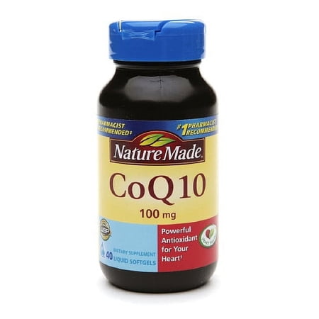 Nature Made Coq10 100Mg Liquid Softgels - 40 Ea