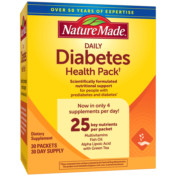 Nature Made Diabetes Health Pack -- 30 Packs