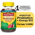 Nature Made Digestive Probiotics and Energy B12 Gummies, Digestive