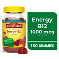 thumbnail image 1 of Nature Made Energy B12 1000 mcg per Serving Gummies, Dietary Supplement, 150 Count, 1 of 11