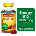 thumbnail interactive-video image 1 of Nature Made Energy Vitamin B12 1000 mcg per Serving Gummies, Energy Metabolism Support, 160 Count, 1 of 12