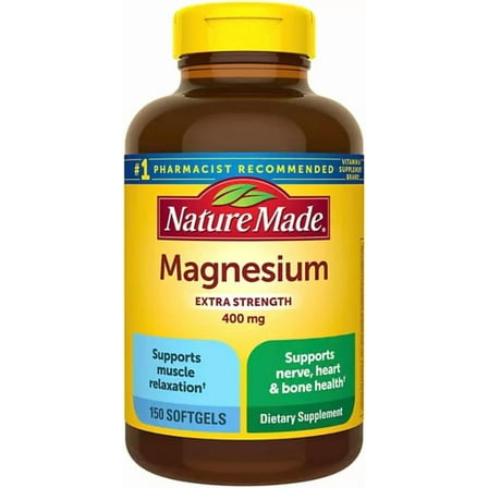 Nature Made Extra Strenght Magnesium 400 mg - 150 Liquid Softgels