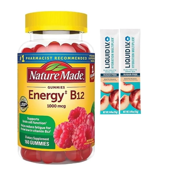 Nature Made Extra Strength Vitamin B12 Gummies 3000 mcg, 160 ct.