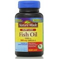 thumbnail image 1 of Nature Made Fish Oil, 1200 mg, Burp-Less, Liquid Softgels 180 Count (3x60ct), 1 of 2
