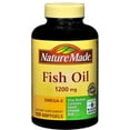 thumbnail image 1 of Nature Made Fish Oil Softgels, 1200 Mg, 100 Ct, 3 Pack, 1 of 5