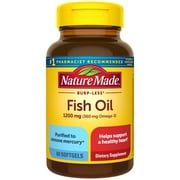 Nature Made Fish Oil Softgels, 1200 Mg, 60 Ct